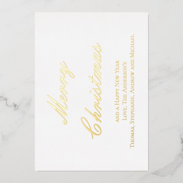Tarjeta de vacaciones para Navidades de Relieve me (Anverso)