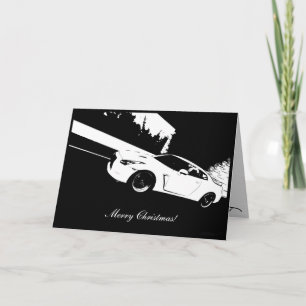 Tarjeta de vacaciones para Navidades de rollo GTR 