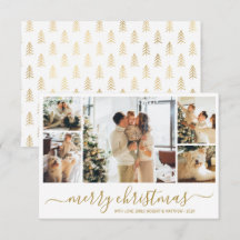 Tarjeta de vacaciones para Navidades del Collage b