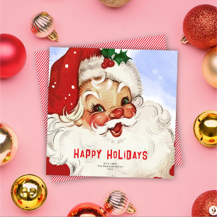 Tarjeta de vacaciones para Navidades no fotográfic