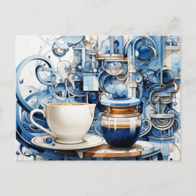 Tarjeta de vacaciones para té y café (Anverso)