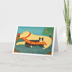 Tarjeta de vacaciones Peace on Earth - Stephen Hun