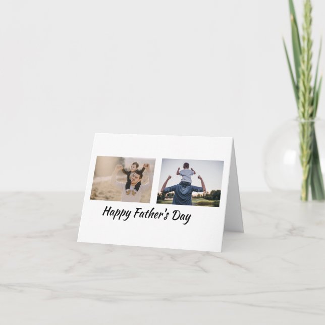 tarjeta de vacaciones personalizada (Anverso)