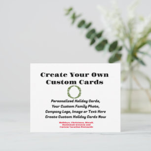 Tarjeta de vacaciones personalizada - Crea saludos
