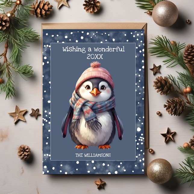 Tarjeta de vacaciones personalizada de año nuevo d (Subido por el creador)