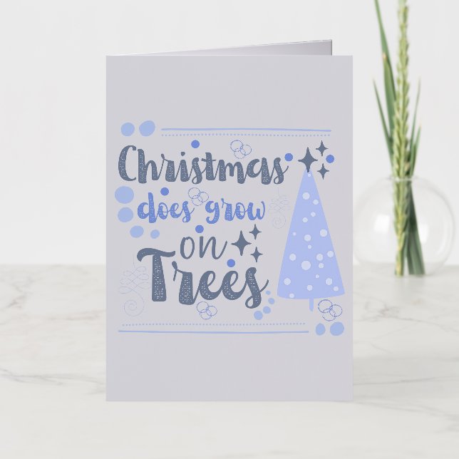 Tarjeta de vacaciones personalizada para Navidades (Anverso)