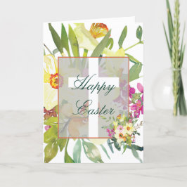 Tarjeta de vacaciones personalizado de Pascua de A