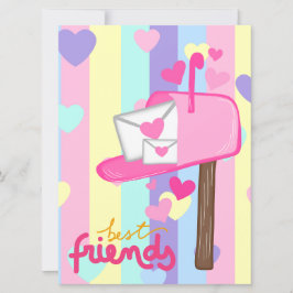 Tarjeta de vacaciones plana