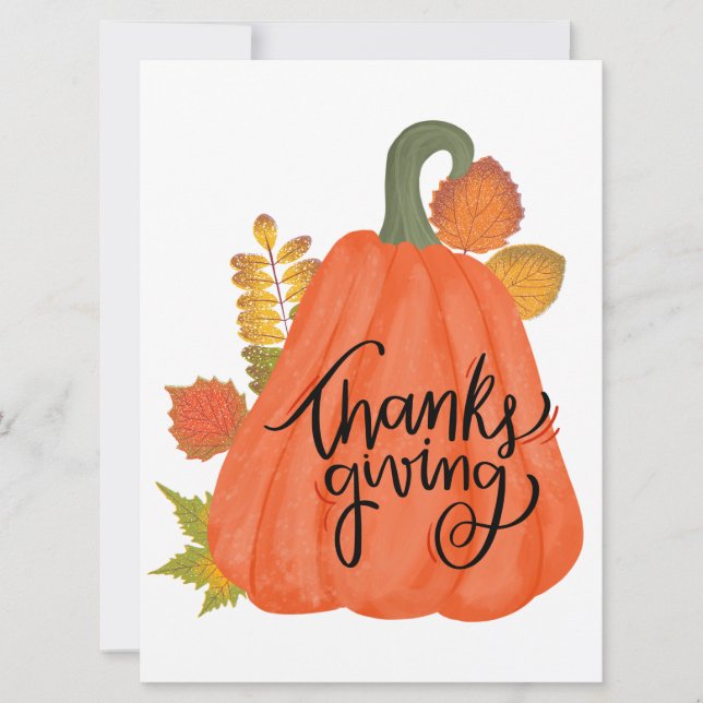 Tarjeta de vacaciones plana (Anverso)