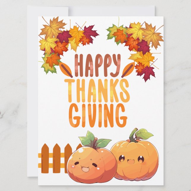 Tarjeta de vacaciones plana (Anverso)