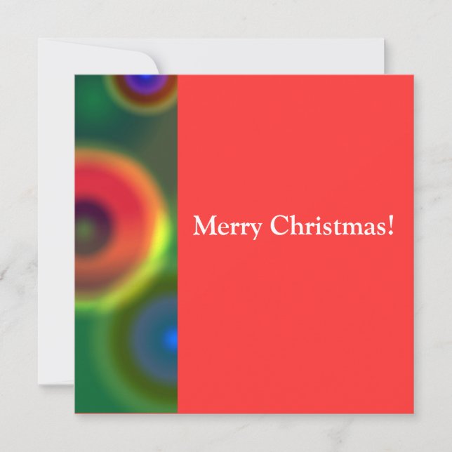 Tarjeta de vacaciones plana (Anverso)