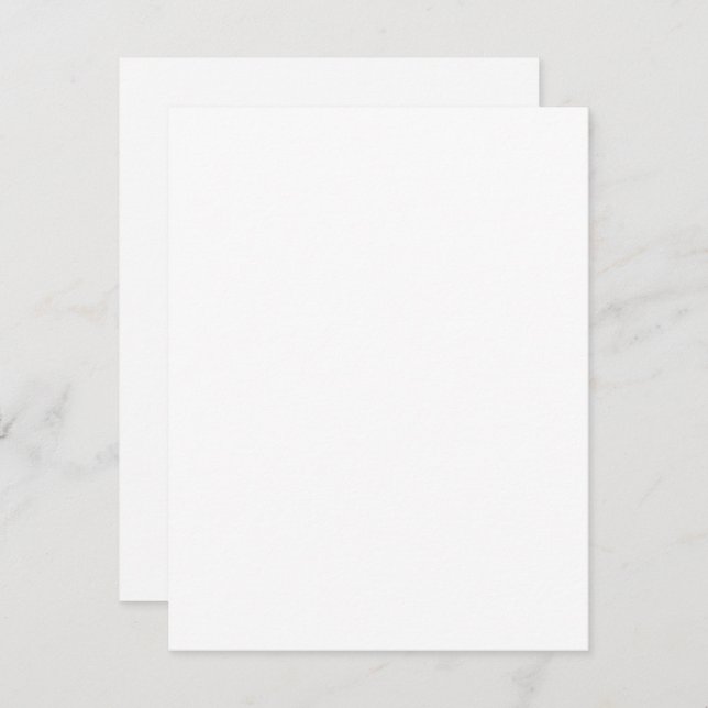 Tarjeta de vacaciones plana (Anverso / Reverso)