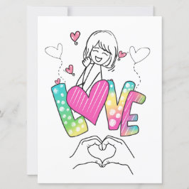 Tarjeta de vacaciones plana