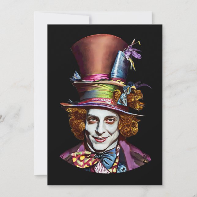 Tarjeta de vacaciones plana (Anverso)