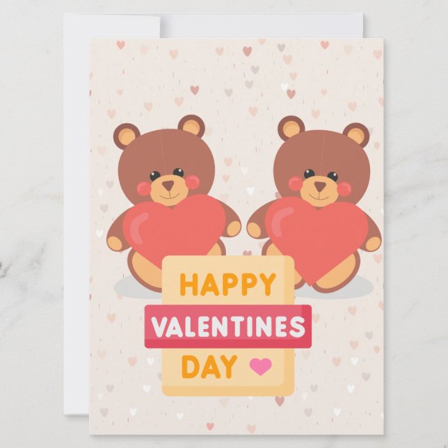 Tarjeta de vacaciones plana (Anverso)