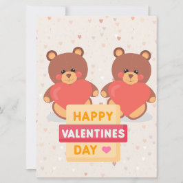 Tarjeta de vacaciones plana