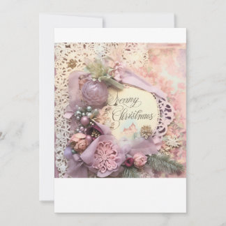 Tarjeta de vacaciones plana