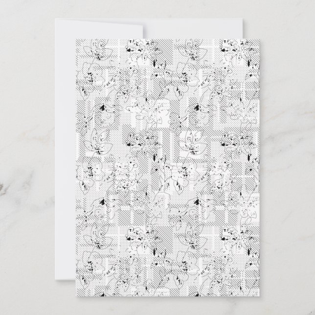 Tarjeta de vacaciones plana (Anverso)