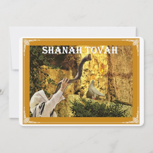 Tarjeta de vacaciones plana (Anverso)