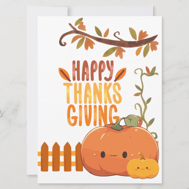 Tarjeta de vacaciones plana (Anverso)