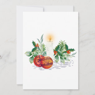 Tarjeta de vacaciones plana