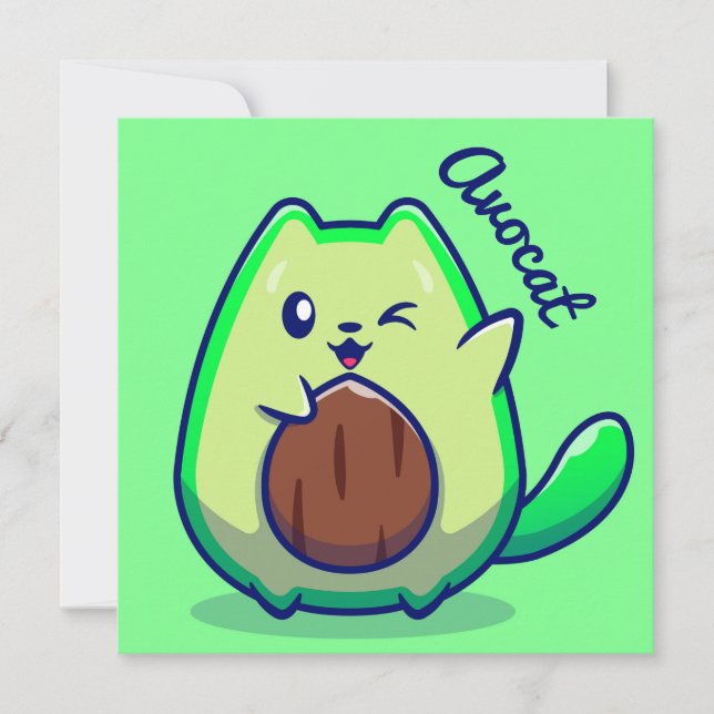 Tarjeta de vacaciones plana (Anverso)