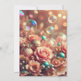 Tarjeta de vacaciones plana