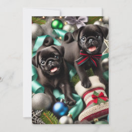 Tarjeta de vacaciones plana 5 x 7