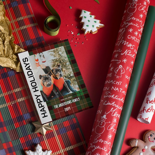 Tarjeta de vacaciones plana con ayuda de búfalo (Subido por el creador)