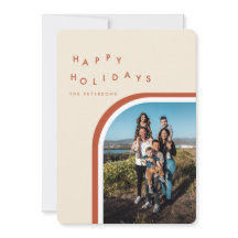 Tarjeta de vacaciones plana de fiesta de baile
