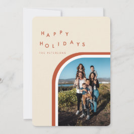 Tarjeta de vacaciones plana de fiesta de baile