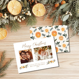 Tarjeta de vacaciones plana de Navidades de hipogl