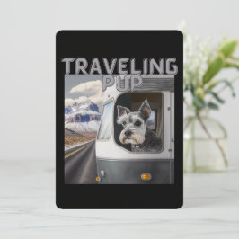 Tarjeta de vacaciones plana PostCard para viajes