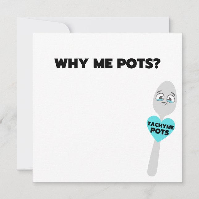 Tarjeta de vacaciones plana Tachy Me Bold (Anverso)