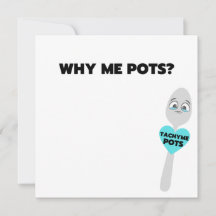 Tarjeta de vacaciones plana Tachy Me Bold