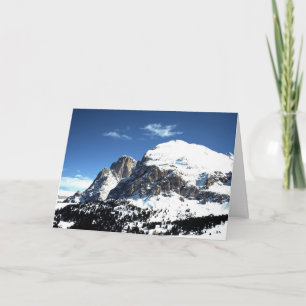 Tarjeta de vacaciones Plattkofel y Langkofel Italy