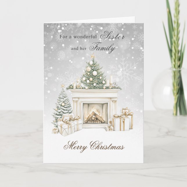 Tarjeta de vacaciones plegada (Anverso)