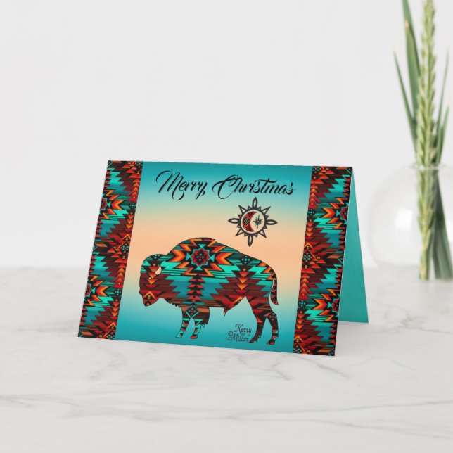 Tarjeta de vacaciones plegada (Anverso)