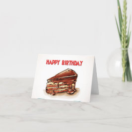 Tarjeta de vacaciones plegada