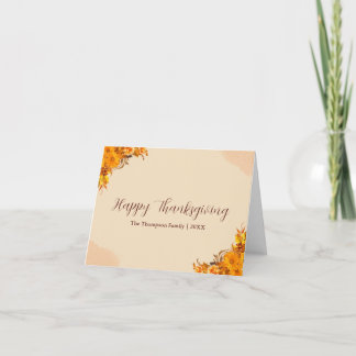 Tarjeta de vacaciones plegada