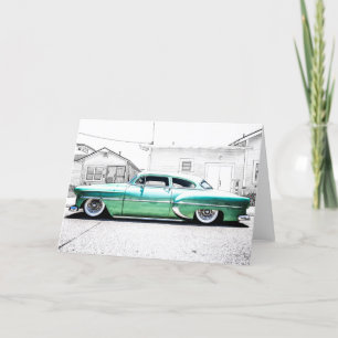 Tarjeta de vacaciones plegada