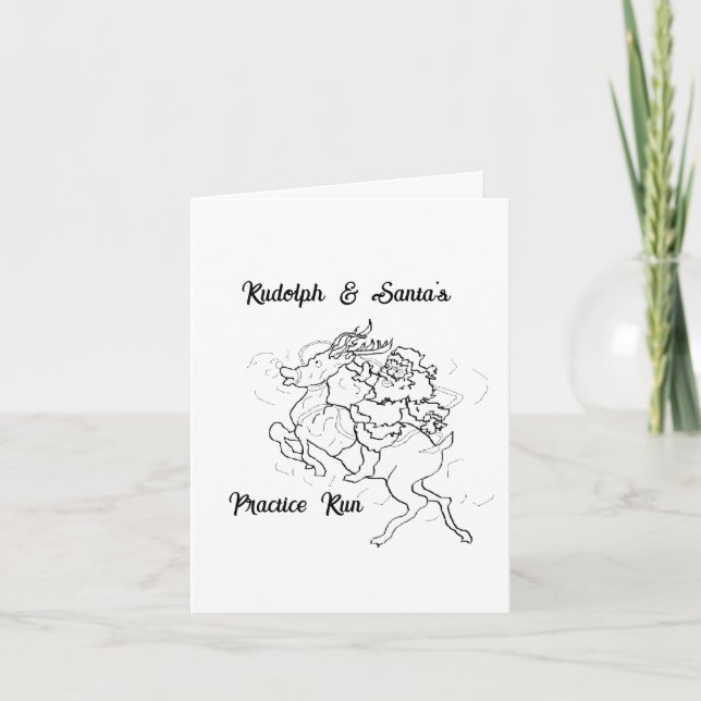 Tarjeta de vacaciones plegada (Anverso)