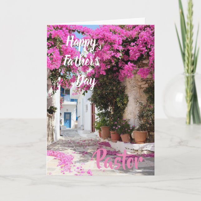 Tarjeta de vacaciones plegada (Anverso)