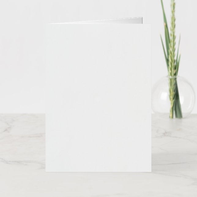 Tarjeta de vacaciones plegada de 5 x 7 Relieves me (Anverso)