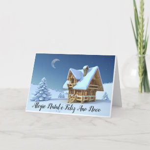 Tarjeta de vacaciones portuguesa con saludo 2