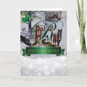 Tarjeta de vacaciones Rachels gang 2024