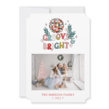 Tarjeta de vacaciones retro de collage de fotos