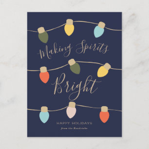 Tarjeta de vacaciones Retro Twinkles