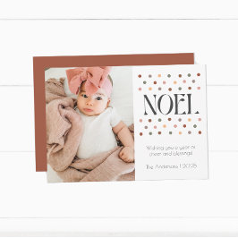 Tarjeta de vacaciones Retro Vintage Noel