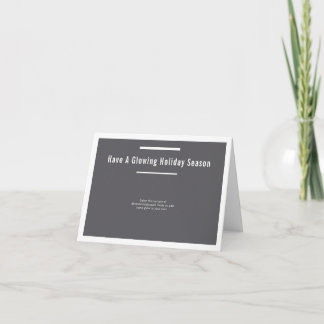 Tarjeta de vacaciones Rodan & Fields con ejemplo d